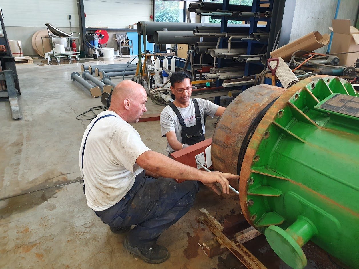 Inspectie Graphite Heat Exchangers