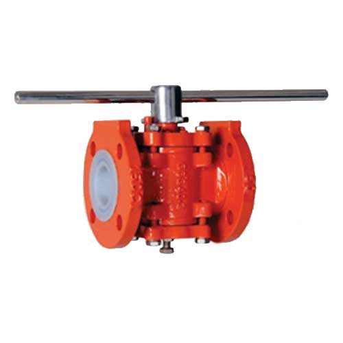 LINED PLUG VALVE (NON JACKETED)