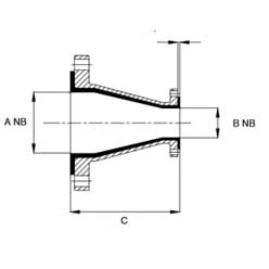 Concentric reducer